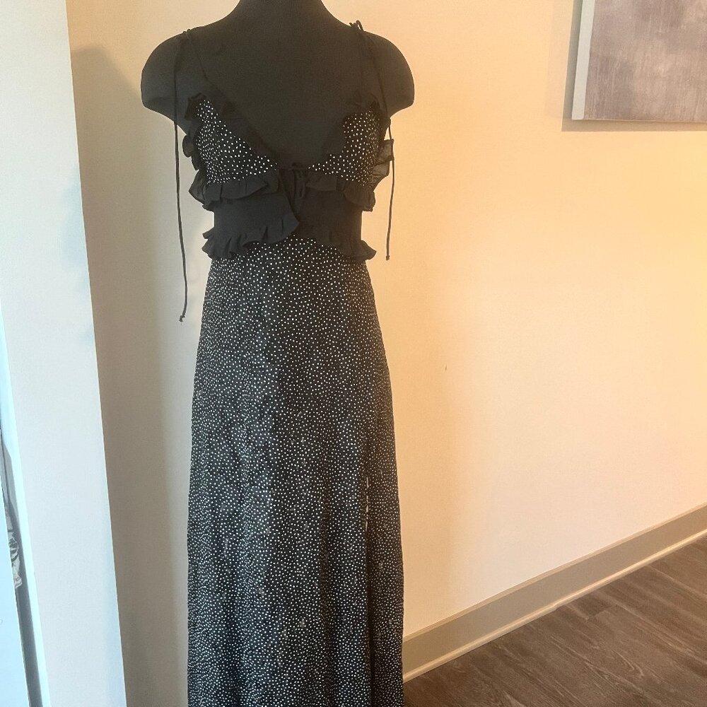 NEW WITH TAGS - FOR LOVE AND LEMONS - Polka dot frill dress